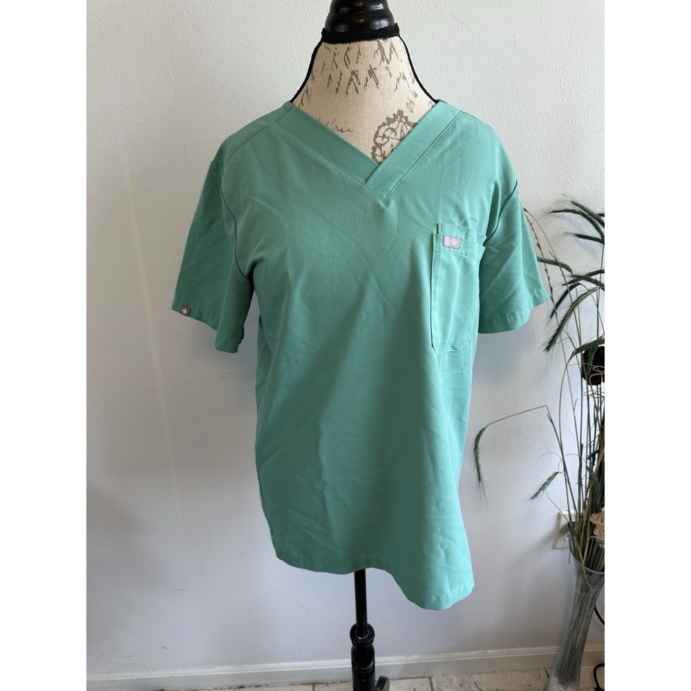 Figs Women's Crop Top in Teal